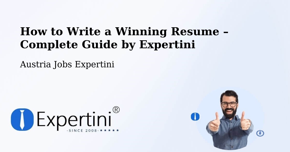 Resume Writing Guide for Job Seekers – Tobaj - Tobaj, Austria Jobs Expertini