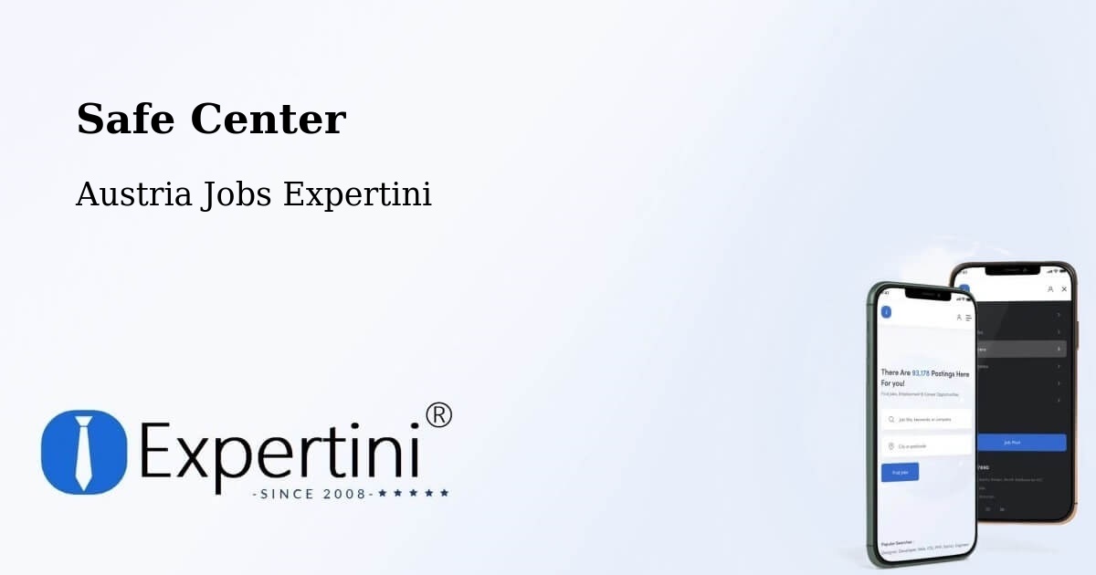 Safety Center – Tobaj - Austria Jobs Expertini